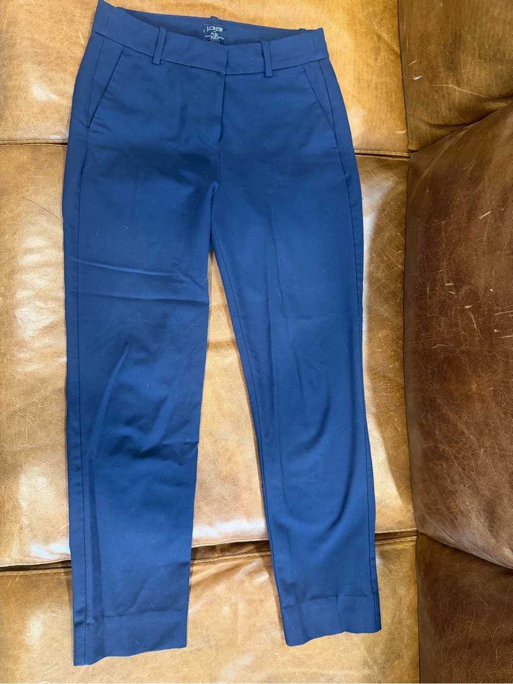 J. Crew Navy Straight Dress Pants for Women